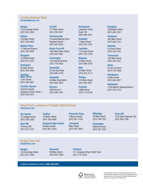 2008 Annual Report - SNL Financial