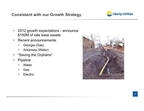 slides here - Algonquin Power & Utilities Corp.