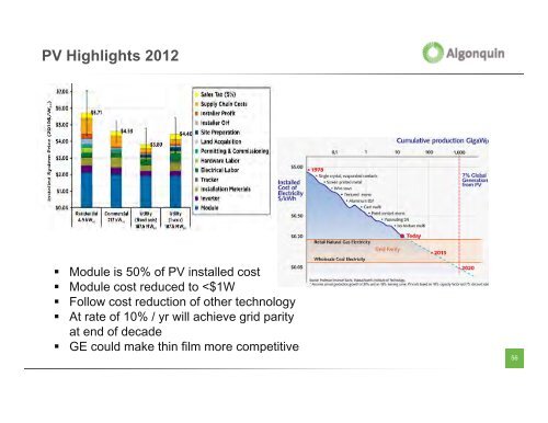 slides here - Algonquin Power & Utilities Corp.