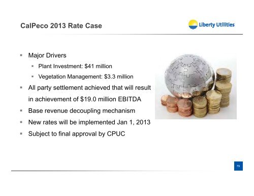 slides here - Algonquin Power & Utilities Corp.