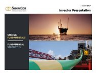 The ShawCor Difference Investor Presentation