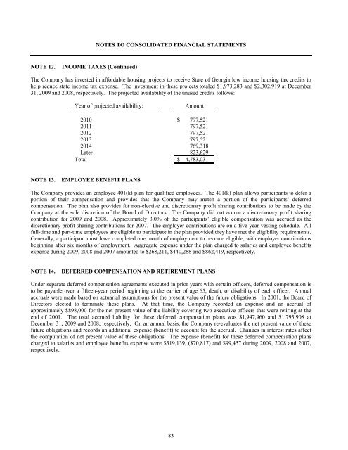 pab bankshares, inc. - SNL Financial