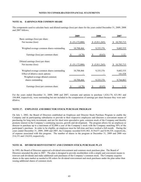 pab bankshares, inc. - SNL Financial