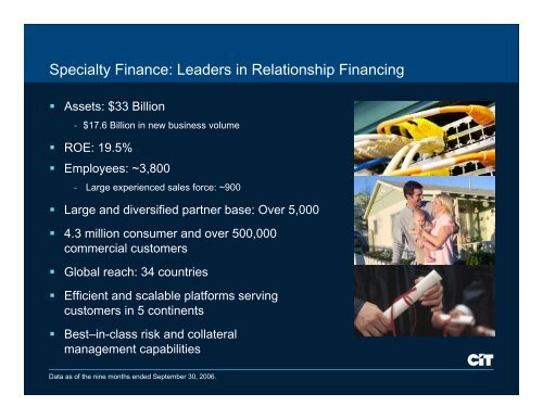 Specialty Finance