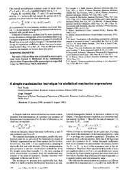 A simple maximization technique for statistical mechanics expressions