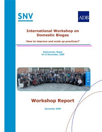 Workshop Report - SNV