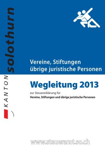 Wegleitung 2013 - Kanton Solothurn
