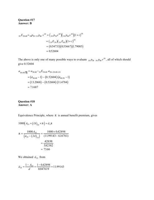 Fall 2002 - Course 3 Solutions