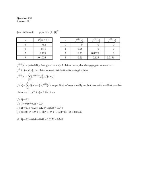 Fall 2002 - Course 3 Solutions