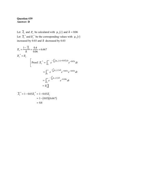 Fall 2002 - Course 3 Solutions
