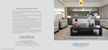 E-brochure - Sobha Developers Ltd.