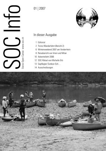 Heft 1 - Swiss Open Canoe
