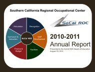 Southern California Regional Occupational Center - SoCal ROC