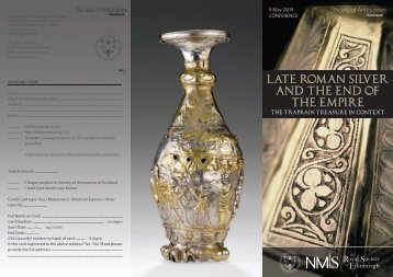 Late Roman silver and the end of the Empire - Society of Antiquaries ...