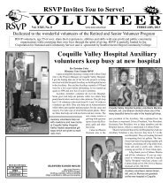Coquille Valley Hospital Auxiliary volunteers keep busy at new ...