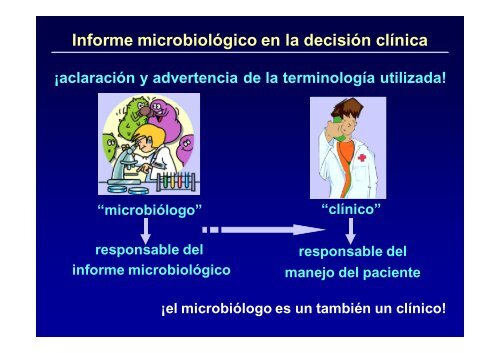 Optimizando la comunicaciÃ³n entre el microbiolÃ³go y el clÃ­nico