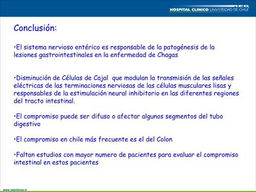 Chagas y Sistema digestivo