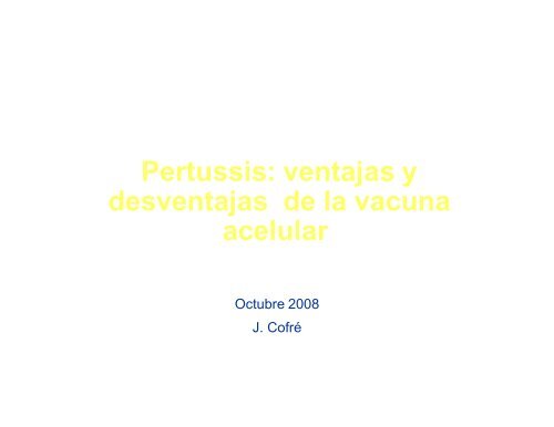 Pertussis: ventajas y desventajas de la vacuna acelular