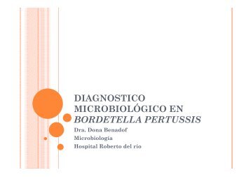 DiagnÃ³stico microbiolÃ³gico de Coqueluche