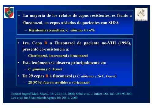 Estudio de susceptibilidad in vitro