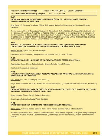 poster_viernes_19_20.. - Sociedad Chilena de InfectologÃ­a