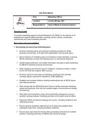 download the job description and person specification - Social ...