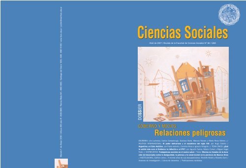 TAPA 66 NUEVA.qxd - Facultad de Ciencias Sociales - Universidad ...