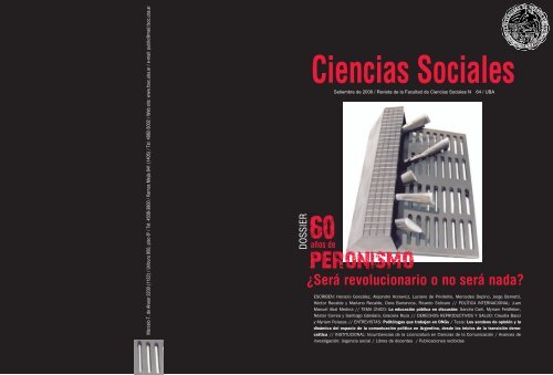 NÃºmero 64 - Facultad de Ciencias Sociales - Universidad de ...