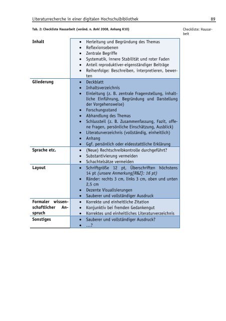 Wissenschaftliches Arbeiten - Socialnet