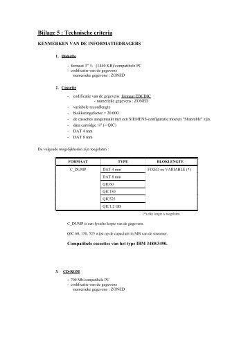 Bijlage 5: Technische criteria (.pdf)