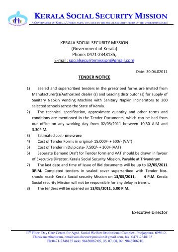 Sanitary Napkin.pdf - Kerala Social Security Mission