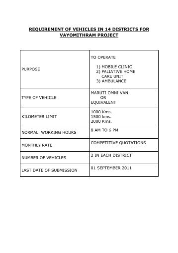 REQUIREMENT OF VEHICLES -VAYOMITHRAM PROJECT.pdf