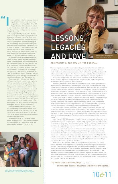 Spring 2013 issue - UB School of Social Work - University at Buffalo