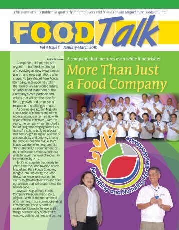 More Than Just a Food Company - San Miguel Pure Foods ...