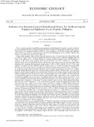 Far Southeast-Lepanto Porphyry and Epithermal Cu-Au Deposits ...