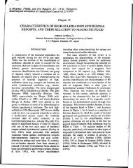 characteristics of high-sulfidation epithermal deposits, and their