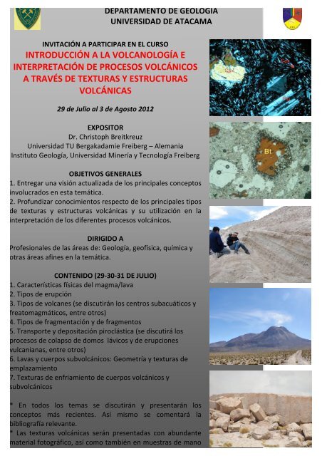 introducciÃ³n a la volcanologÃ­a e interpretaciÃ³n de procesos ...