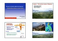 Lithocap Structure-controlled feeder zone Lithology-controlled ...