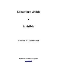 El hombre visible e invisible.pdf - Sociedad TeosÃ³fica EspaÃ±ola