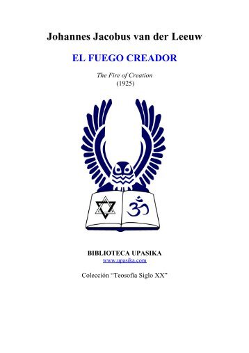 EL FUEGO CREADOR - Sociedad TeosÃ³fica EspaÃ±ola