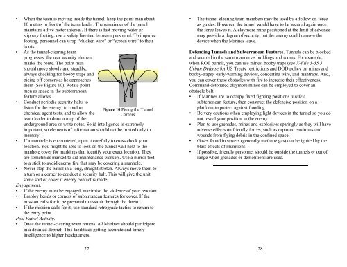 Urban Patrolling Tactics, Techniques and Procedures - Defense ...