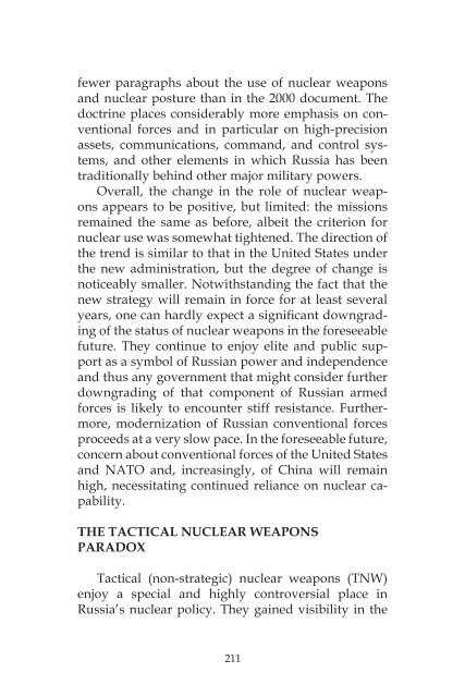 Russian Nuclear Weapons: Past, Present, and Future