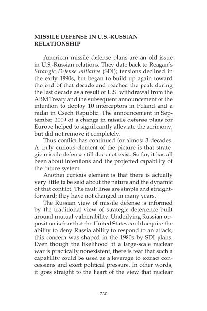 Russian Nuclear Weapons: Past, Present, and Future