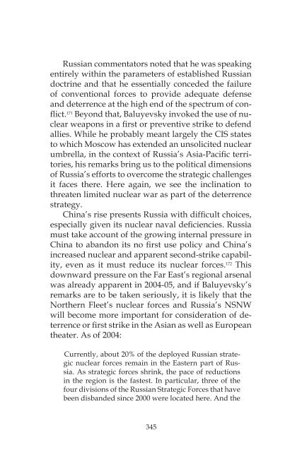 Russian Nuclear Weapons: Past, Present, and Future