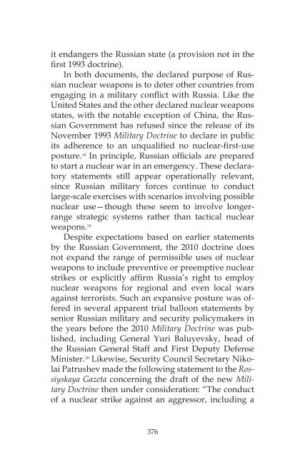 Russian Nuclear Weapons: Past, Present, and Future