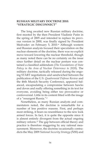 Russian Nuclear Weapons: Past, Present, and Future