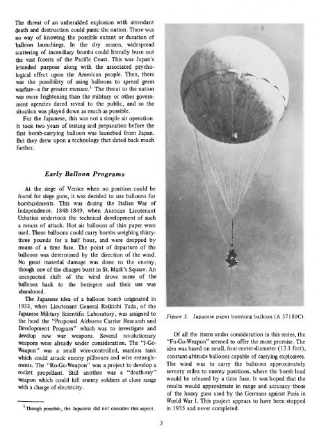 Balloon Bomb - Smithsonian Institution Libraries