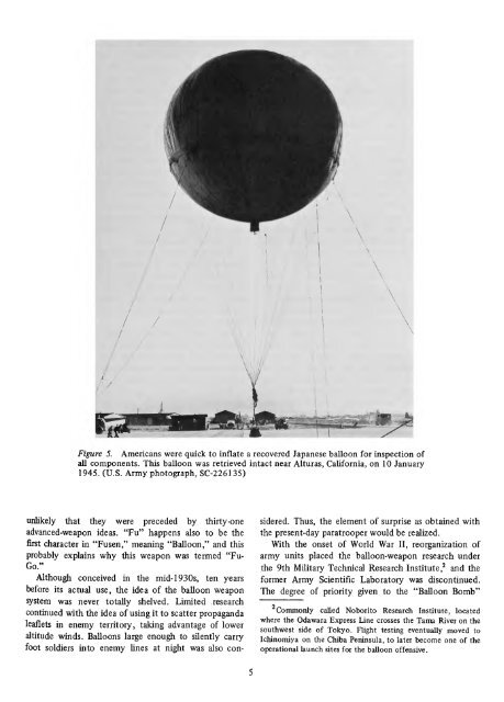 Balloon Bomb - Smithsonian Institution Libraries