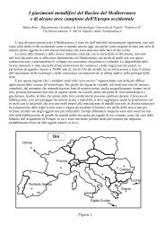I giacimenti metalliferi del Bacino del Mediterraneo e di alcune aree ...