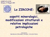 Lo ZIRCONE: aspetti mineralogici, modificazioni strutturali e relative ...